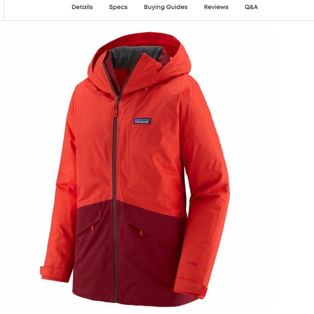 New W's Patagonia Snowbelle Insulated Jacket